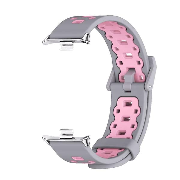 Fyrkantet hul silikonebånd til Xiaomi Mi Band 8 Pro