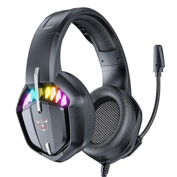 X28 USB-kablet Over-Ear Hodetelefoner Gaming Headset For PC-datamaskin