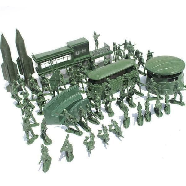 56 st Militära Lekset Soldatmodell