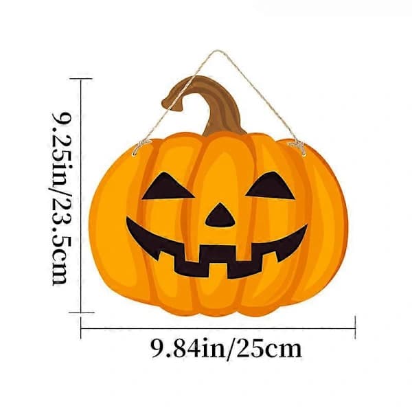 Halloween Skelett Dörrhängare Välkomstskylt i Papper med Rep