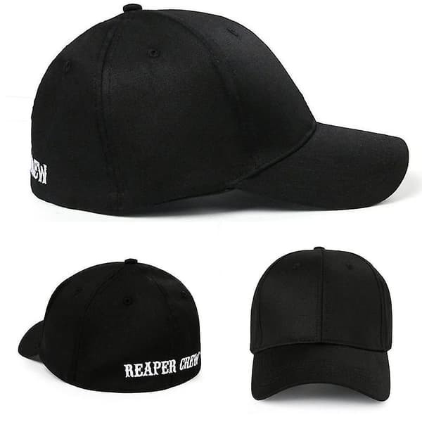 Alphabet Reaper Crew Baseballkasket Unisex Bomuld Polyester Justerbar