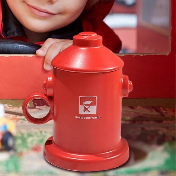 Brandmandskrus, Kaffekrus, Keramik, Brandpost-design