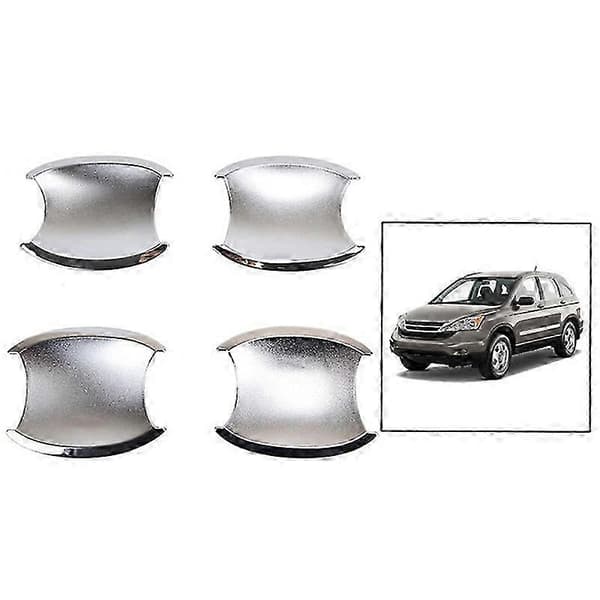 Dørhåndtakskopp-beskyttelse for Honda CR-V 2007-2011, ABS, Sølv, 4 stk