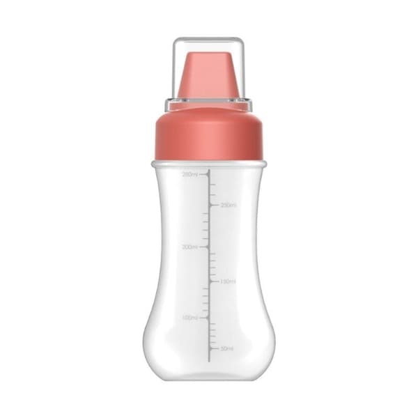 Sauce Bottle with 5-Hole Cap - 350 ml Transparent transparent