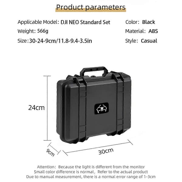 For NEO Suitcase Storage Hard Shell Case Portable Explosion-proof Large Capacity Box for Neo Drone Accessories