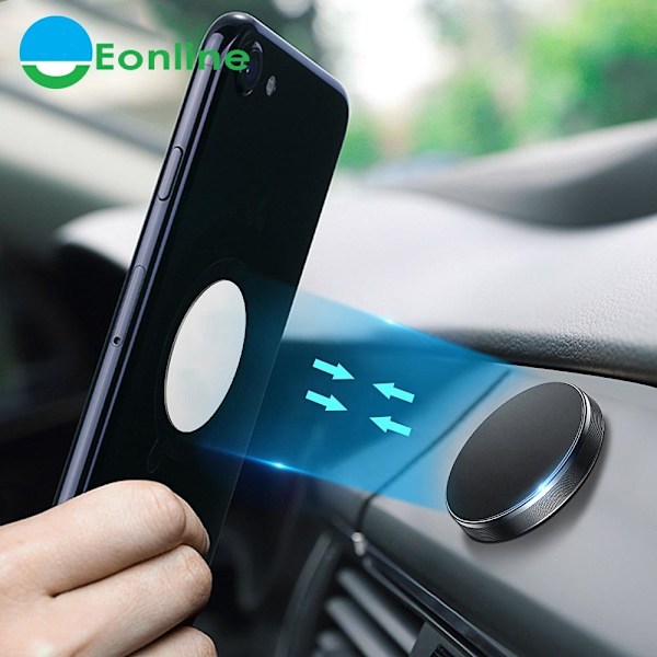 Mobilholder / Bilholder / Magnetisk Holder Mobil Bil Universal Sort Black Svart