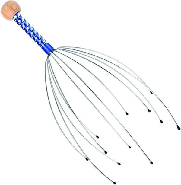 Huvud- och Nackmassage Trä Ergonomiskt Handtag