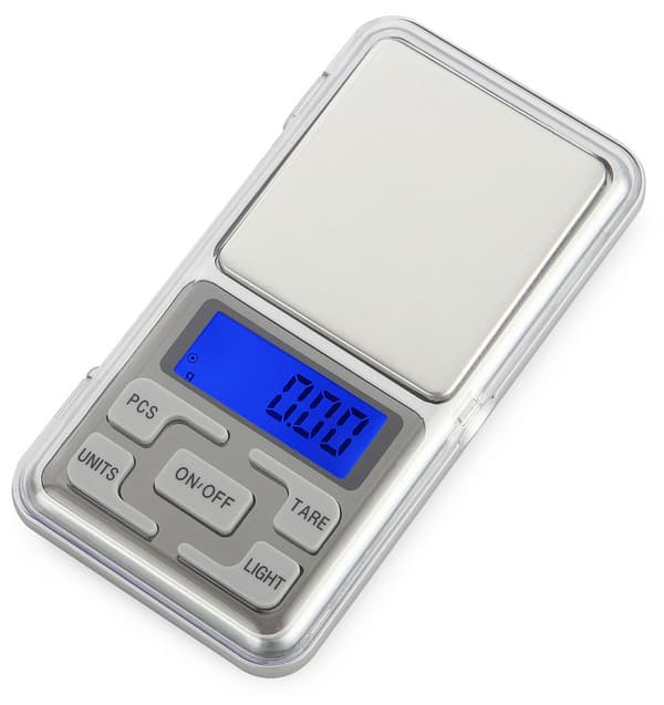 Elektroninen taskuvaaka LCD-näytöllä, 200g, 0.01g