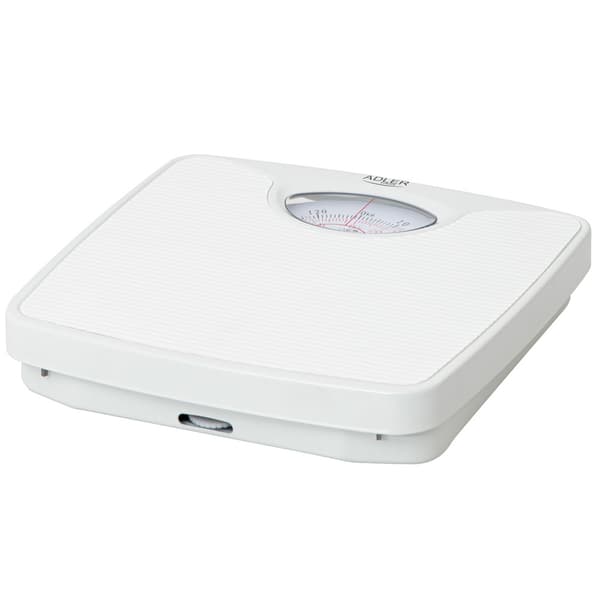 Adler analog personvekt Vit 1.46