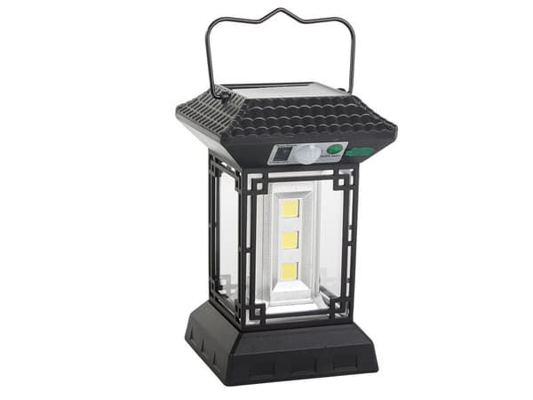 Solcellelampe 60 LED - 5 moduser + fjernkontroll 428