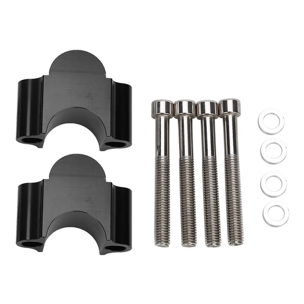 28mm Aluminum Handlebar Risers, Clamp Mount, 28MM Height Adapter for Motorcycle ATV