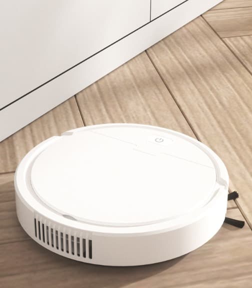 Black Smart Robot Vacuum Cleaner Sweeping Robot Wireless Three-in-One Automatic Sweeping Robot Strongly Sucks Up Pet Hair Hard Floors