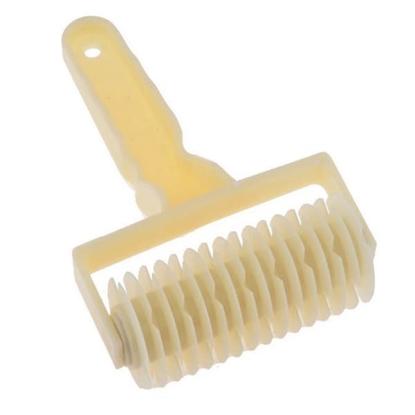 1 Diamantrulle, Plast, Hvid, 20*12.2cm