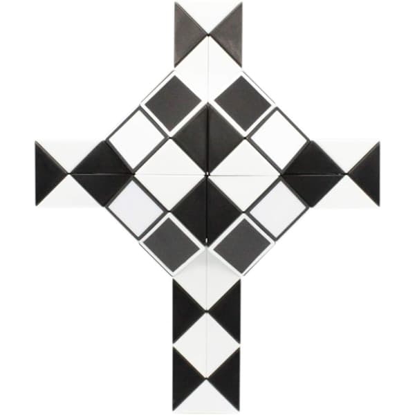 Magic Snake Cube Twist Puzzle 72 kiilaa Sensorinen Fidget-sukka S