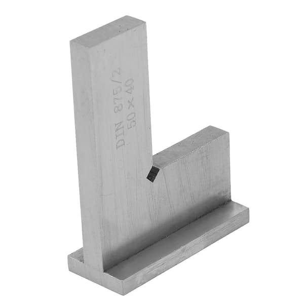 High Precision Carbon Steel 90 Degree Square with Seats Tool for Engineers #1