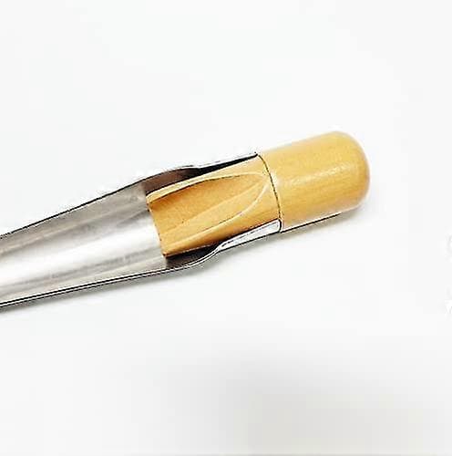 Maritimt Tovspaltningsværktøj med Træhåndtag, Svensk Stil, 304 Rustfrit Stål Til Tovdiameter (medium: 1/2 Til 1 Tomme)-MXBC