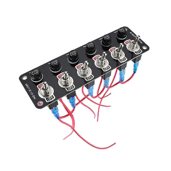 12/24v Bilpanel Multikontaktpanel Strømstyring Universal