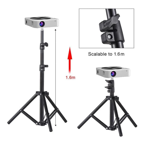 Universal Projector Stand, Stretchable Projector Mount, Portable Aluminum Alloy Holder 14