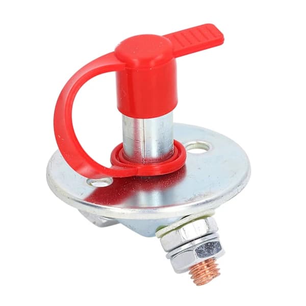 Batteriafbryder 38mm Batteri Cut Off Isolator Afbryder til Køretøj Båd DC12‑24V