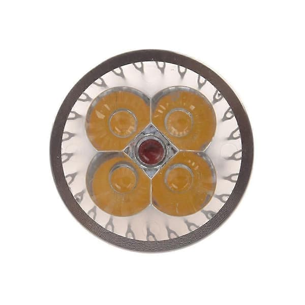 4 x 3W GU5.3 MR16 12V Varmvit LED-lampa spotlight