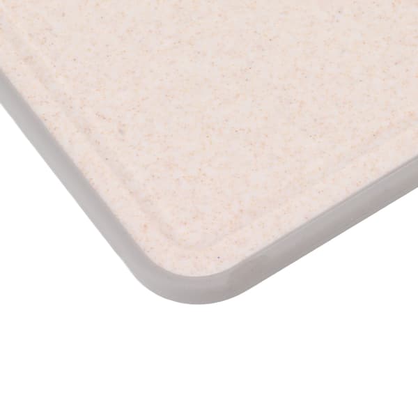 Double-Sided Thawing Tray, Thawing Cutting Board with Sharpener, Wheat Straw, for Frozen Meat