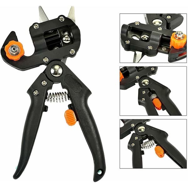 Garden Plants Grafting Machine Tree Grafting Tool Pruning Shears Scissors Grafting Tool Garden Hand Tools, Sunny