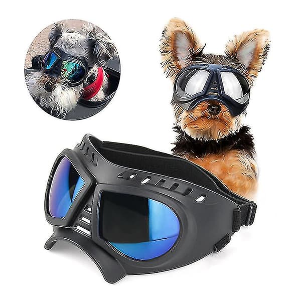 Hundebriller Anti-UV Solbriller Øjenbeskyttelse Sort Black