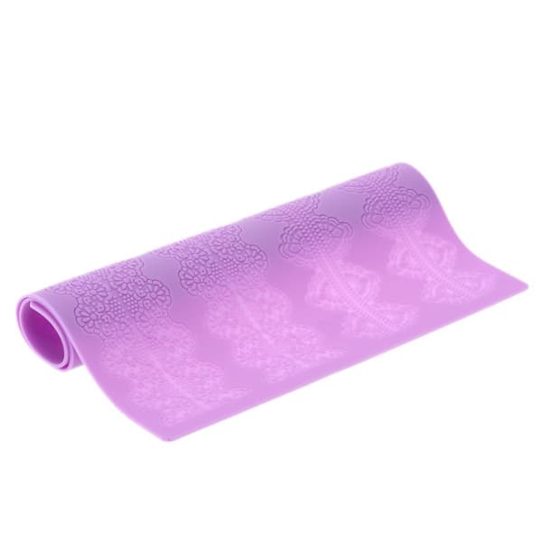 Spiselig blondekant mønstermatte 4 mønstre Sugarlace blondematte multifärg multicolor