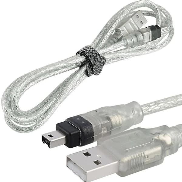 USB-datakabel til Mini DV MiniDV FireWire IEEE 1394 HDV-videokamera til pc-redigering