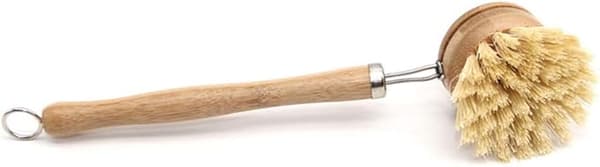 Kitchen Brush, Retro Long Wooden Handle Cleaning Brushes