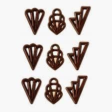 Pralineform Chokoladeform - Porto Formas 115 Transparent transparent