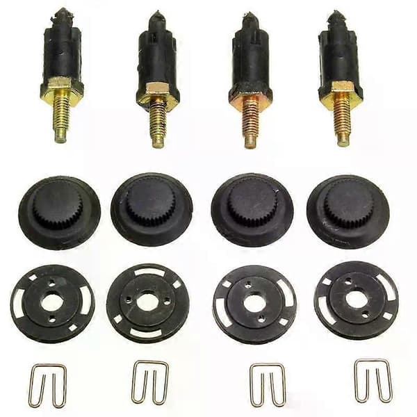 2.0 HDi Motorhjelmclips Dækselbolt 4 stk. til Citroen 307 406 Berlingo C4 C5 Xsara