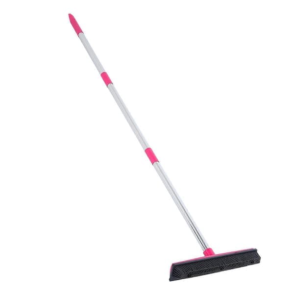 Telescopic Multifunctional Floor Brush for Pet Hair, Sweeper, Dust Tool
