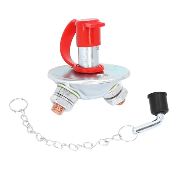 Batteriafbryder 38mm Batteri Cut Off Isolator Afbryder til Køretøj Båd DC12‑24V
