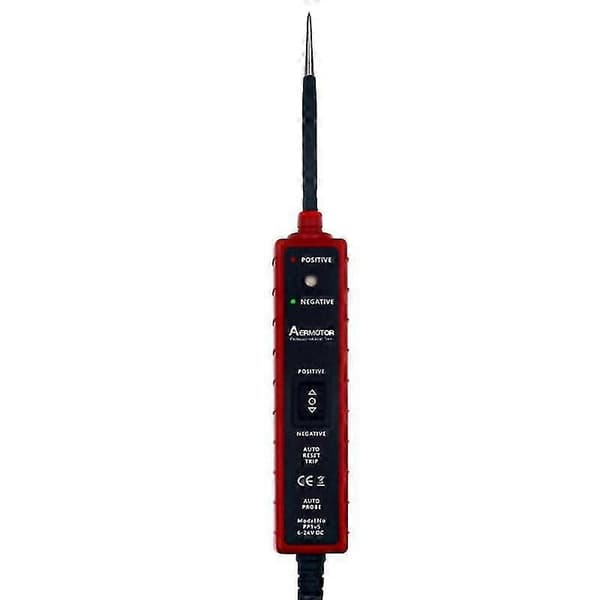 Bil Elektrisk Krets Tester Bil Elektrisk System Tester 6-24v DC Automotive Multifunksjonsdrift
