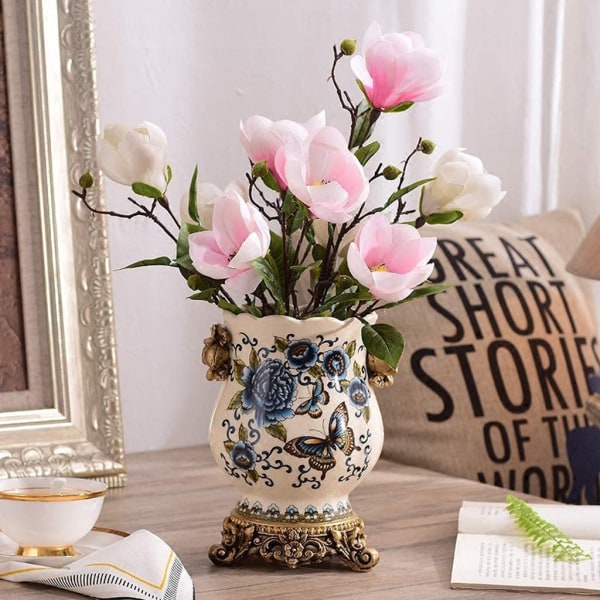 Förbättra din heminredning med prydnadsföremål i keramiska vaser - utsökta och eleganta detaljer för en touch av elegans B