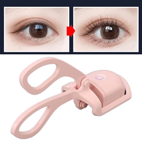 Electric Eyelash Curler, Rechargeable, Heated Eyelash Curler, Long-lasting, 2 Temperature Modes, Eyelash Tool