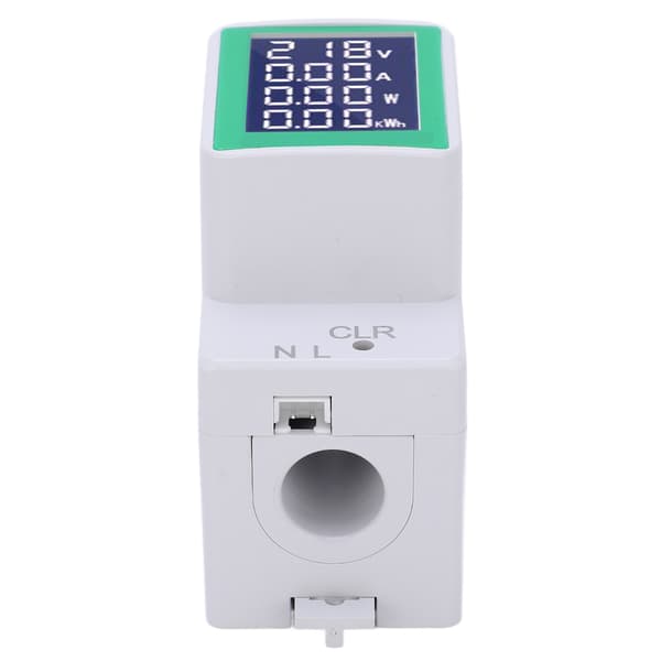 PZEM‑008 LCD digitalt display amperemeter voltmeter multifunksjonell skinne wattmeter AC 50‑300V