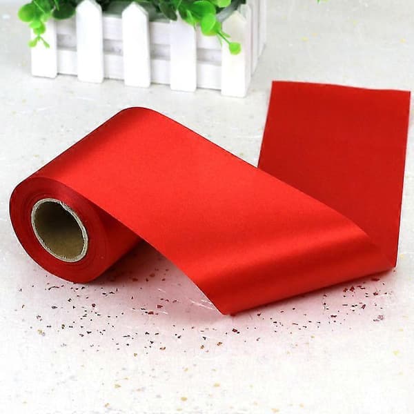 Red Ribbon for Gift Wrapping (10cm 20m)