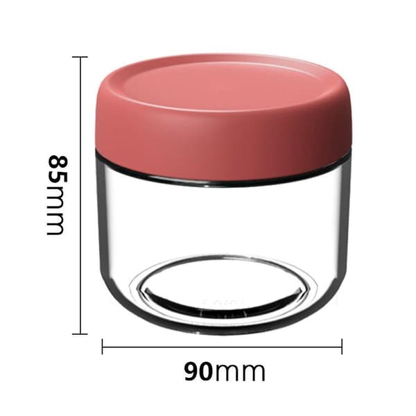 Glass Jars for Overnight Oats with Lids, Storage Jars for Yogurt