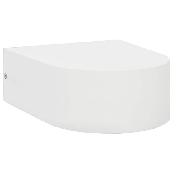 vidaXL Ulkoseinävalaisin 2 kpl 11 W valkoinen pyöreä Vit white