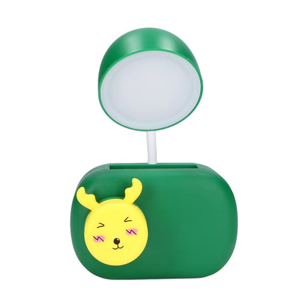 Dark Green Compact Portable Foldable Practical Adjustable Flexible Lighting Accessory for Camping Travel