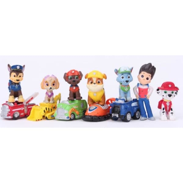 PAW PATROL 12 FIGURER Julklappar