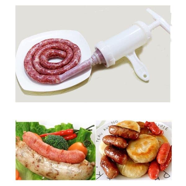 Manuel pølsestopper / pølsesprøjte – 2-pak