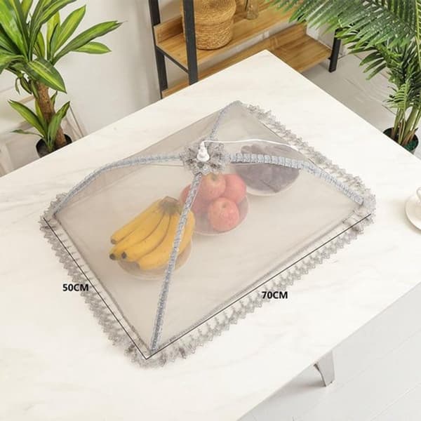 Fluenethætte - 2-pak - Madhætte - Madovertræk - 50 x 70 cm - Høj densitet - Sammenfoldelige madhætter