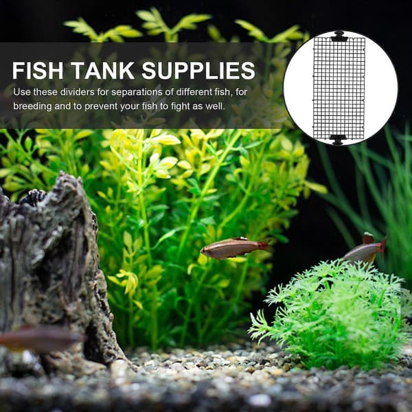 1 sæt akvariedeler PVC akvarietilbehør