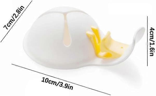 2 st Ägguleseparatorer, Äggseparator för Råa Ägg, Äggseparerare i Plast