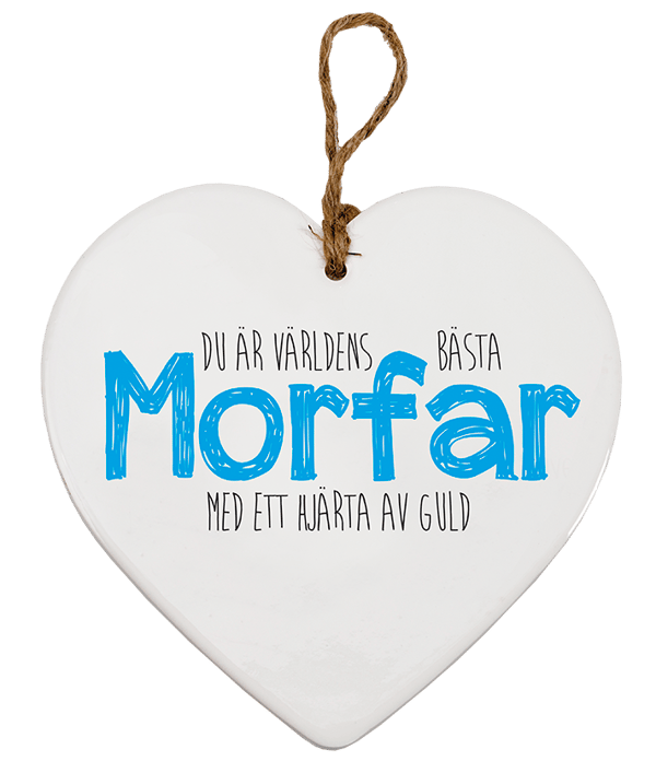 Skilt, Budskabshjerte - Morfar