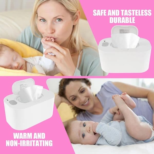 Wet Wipe Warmer, WHITE White