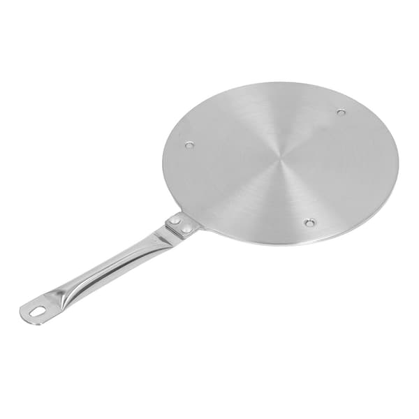 Heat Diffuser Induction Plate with Handle, 19.5cm/7.7in, Kitchen Stove Adapter, Heat Converter